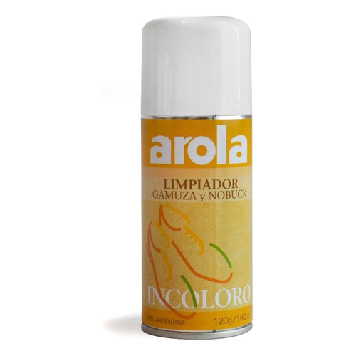 Limpiador Arola Incoloro para Gamuza y Nobuck es ideal para mantener tus prendas de cuero suaves y limpias, protegiéndolas del desgaste y la suciedad.