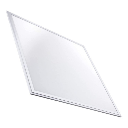 Panel Led Cuadrado Neutro 50w Techo 60x60 Colgante Empotrado Color Blanco