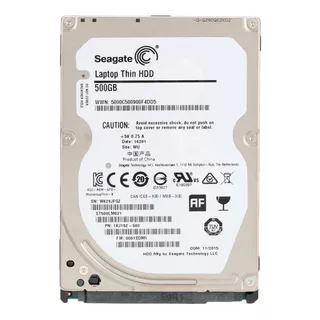 Disco Rígido Interno Seagate Momentus Thin St500lm021 500gb