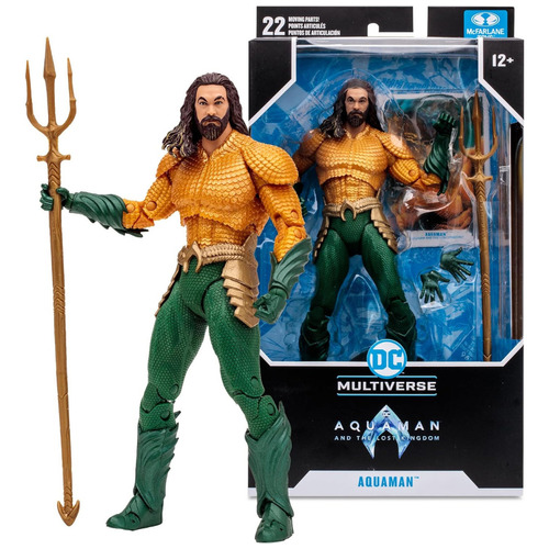 Aquaman De Aquaman Y El Reino Perdido Mcfarlane Toys