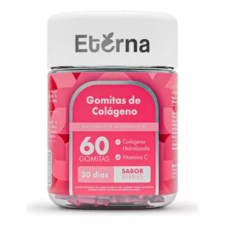 Gomitas Eterna De Colágeno Más Vitamina C Sabor Berries