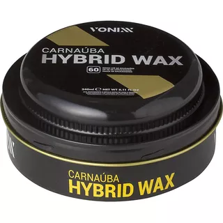 Cera Hybrid Wax 240ml Carnaúba Automotiva Protetora Vonixx