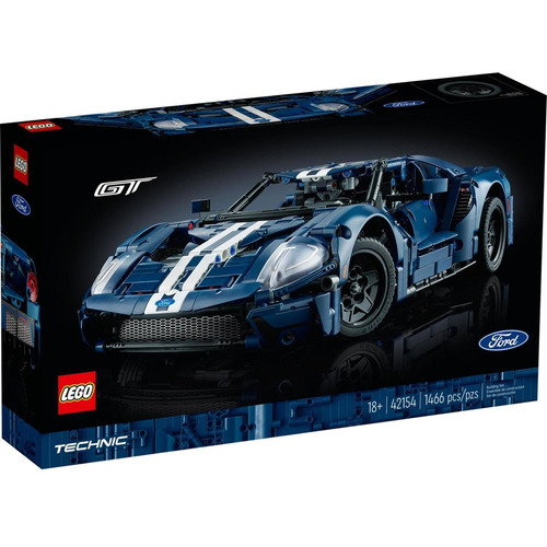 Lego Technic Ford Gt 2022 42154 Cantidad De Piezas 1466