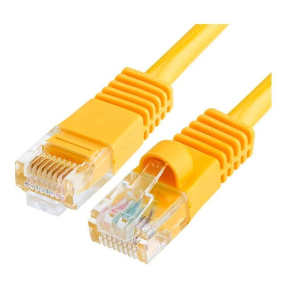 Cable Internet Rj45 Lan Red Utp Cat 6e Ethernet De 10 Metros