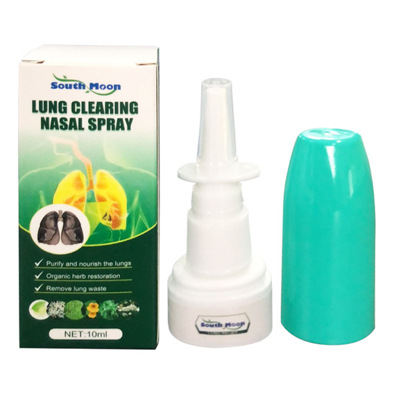 Aerosol Nasal Limpiador Y Reparador De Pulmones A Base De Hi