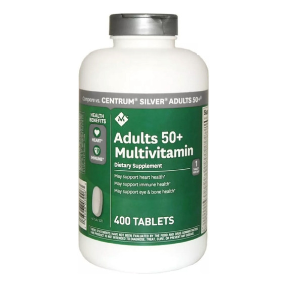 Vitaminas Mujer/hombre 50+ Members Americano (400 Tabletas) 