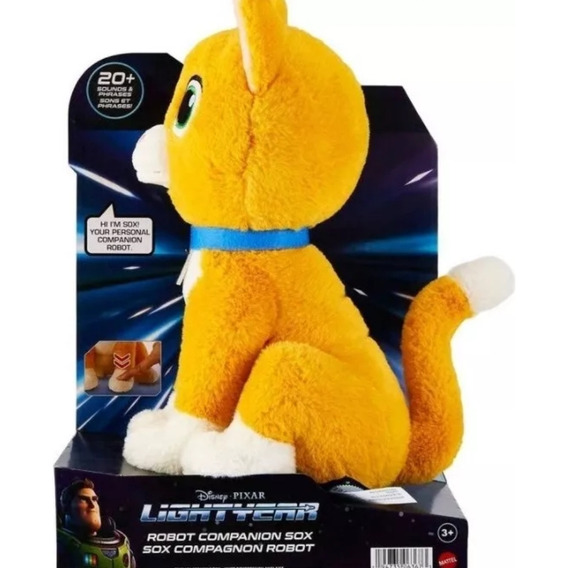 Disney Pixar Peluche Robot Sox Con Más De 20 Sonidos Buzz