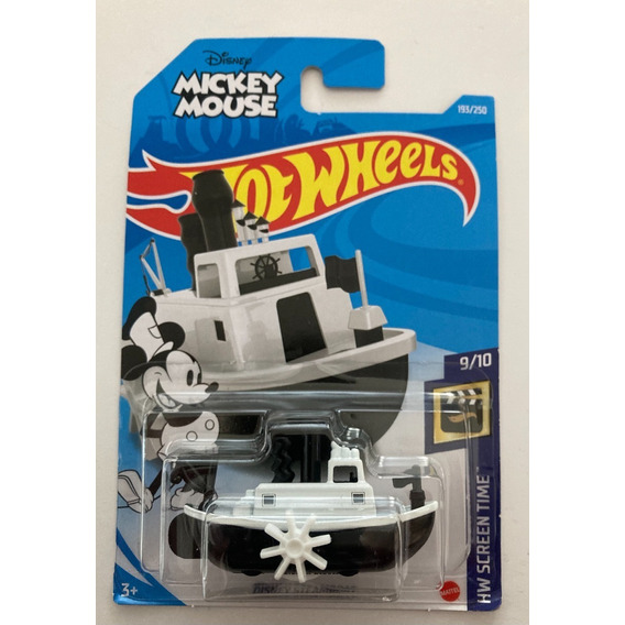 Auto A Escala Hot Wheels Disney: Micky Mouse Steamboat
