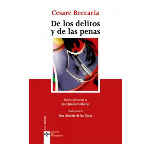 De Los Delitos Y Las Penas - Beccaria Cesare (libro)