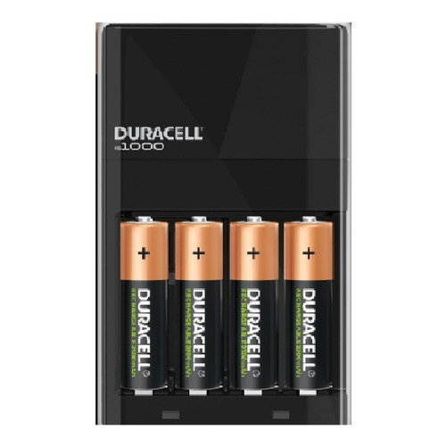 Duracell Rechargeable DX1500 doble AA pack de 4 unidades