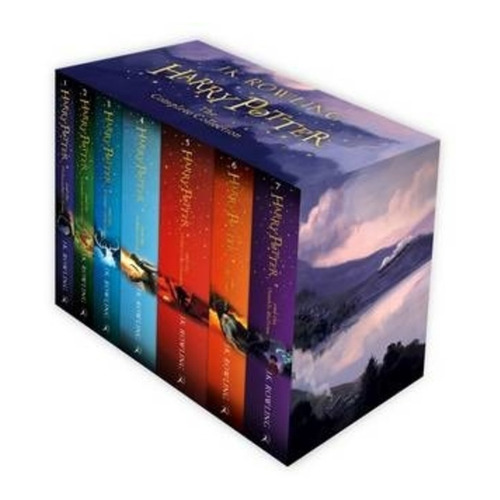 Saga Completa Harry Potter (en Inglés) - 7 Libros En Caja