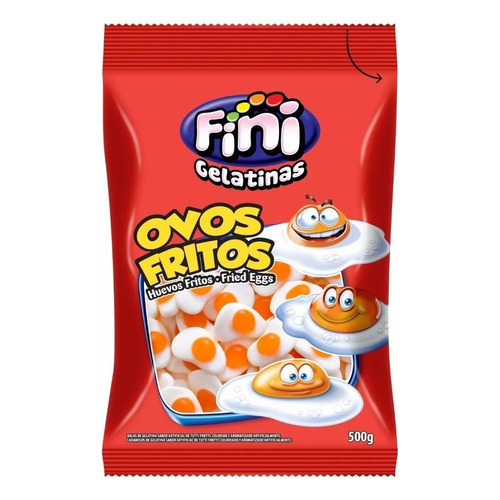 Gomitas Fini Huevo Frito 500gms