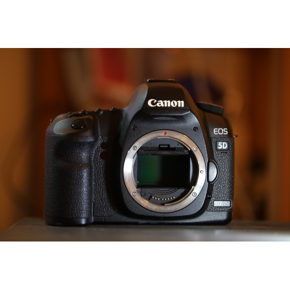 Canon Eos 5d Mark Ii Dslr Color  Negro