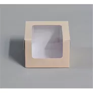 Caja 1 Pieza Baja Visor 10x10x7cm (x100u) Torta Mini Pvc 198