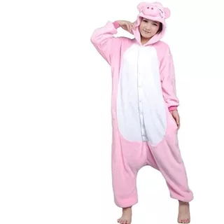 Kigurumi Puerquito Cerdito Cosplay Pijama Mameluco Disfraz