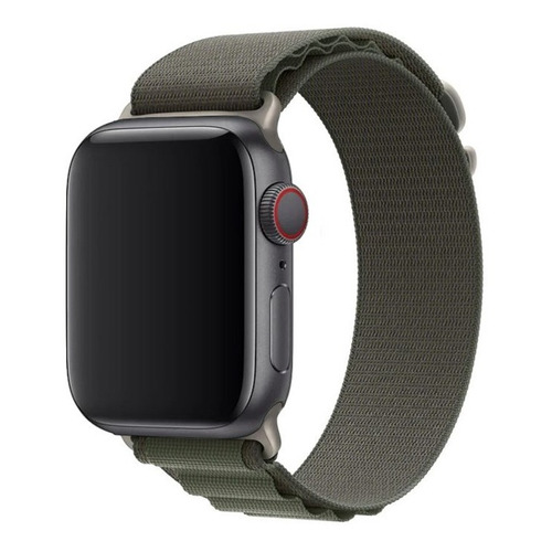 Correa Alpine Para Apple Watch 38 / 40 / 41 Mm - Color Verde - Todas Las Series - Marca Cellbox