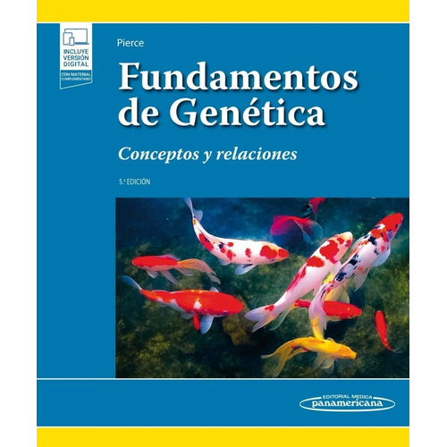 Fundamentos De Genética Conceptos Y Relaciones 5ta Edicion, De Benjamin A. Pierce. Editorial Medica Panamericana, Tapa Blanda En Español, 2023