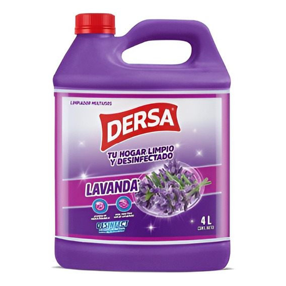 Dersa Limpia Pisos Lavanda 4 Litros - L a $5222