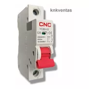 Interruptor Automático Curva C 20a 6ka Cnc