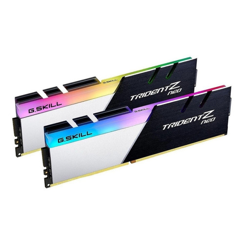 Memoria RAM Trident Z Neo color negro/plateado  32GB (2x16GB) G.Skill F4-3600C18D-32GTZN