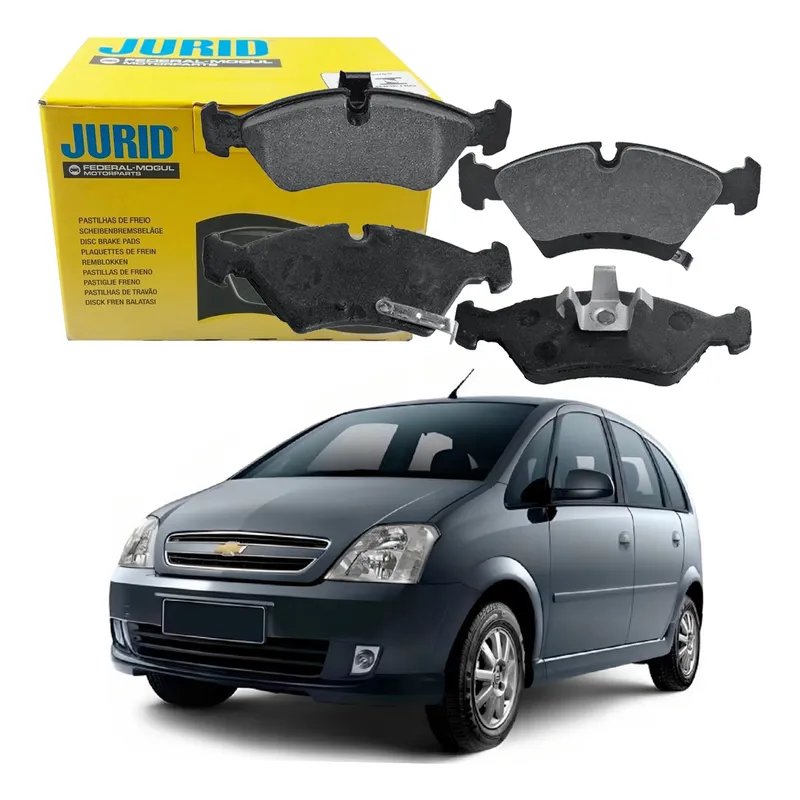 Pastilha Freio Dianteira Jurid Meriva 1.4 Aro 14 2009 A 2010