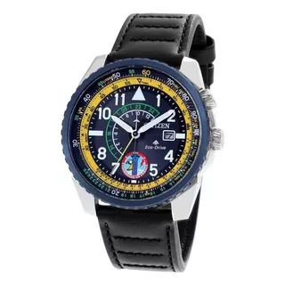 Relógio Citizen Esquadrilha Da Fumaça Eco-drive Promaster Cor Da Correia Preto