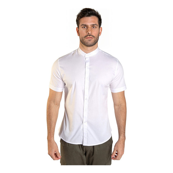 Camisa Manga Corta Stretch