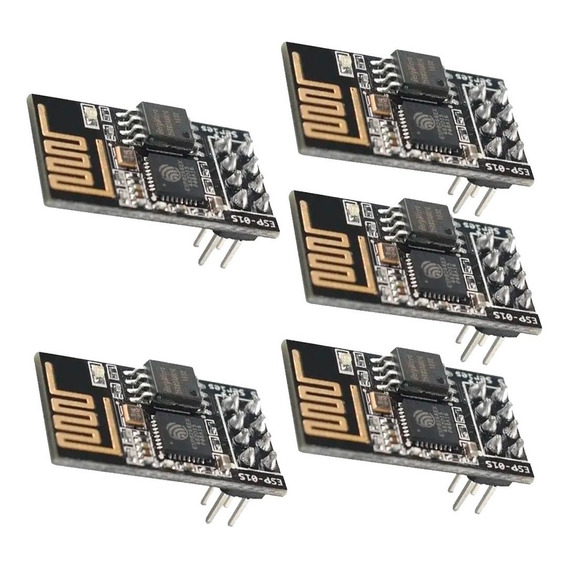 5 Piezas Modulo Wifi Serial Esp8266 Arduino