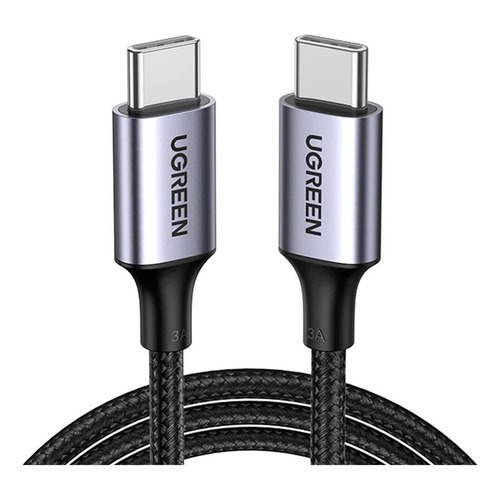 Ugreen Cable Usb C De Carga Rápida 3a 60 W Pd 480 Mbps 2m