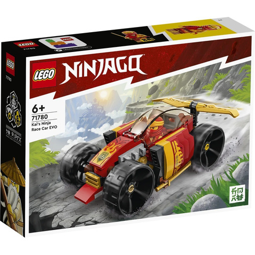 Lego® Ninjago - Coche De Carreras Ninja Evo De Kai (71780) Cantidad de piezas 94