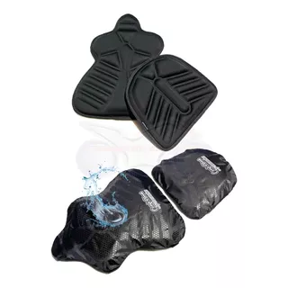 Cojines Viaje Moto Comfort Seat Talla L + Forro Impermeable