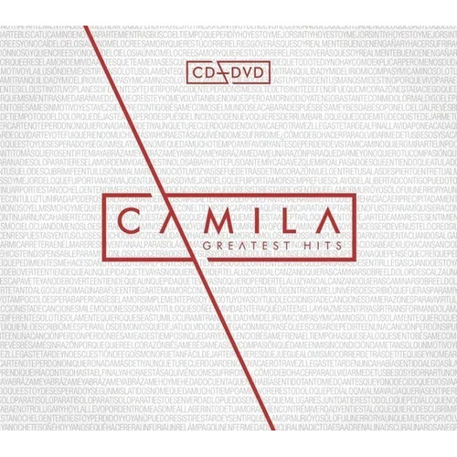 Camila - Greatest Hits Disco Cd + Dvd (29 Canciones)