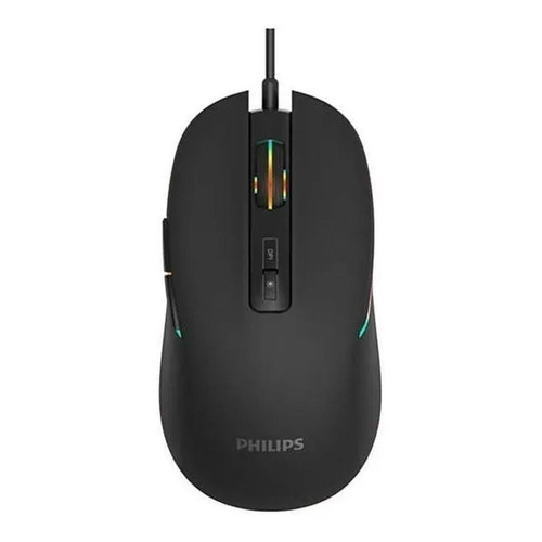 Mouse gamer de juego Philips  Momentum SPK9414 G414 negro