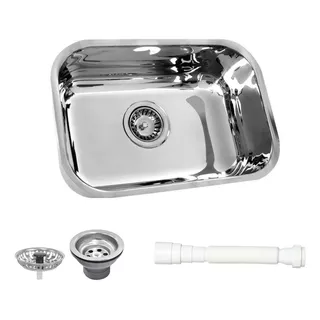 Cuba Aço Inox 430 Sobrepor/embut N2 56x34x14cm Para Cozinha 