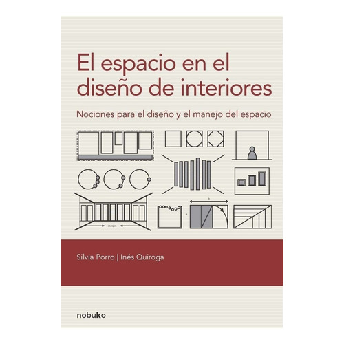 El Espacio En El Diseño De Interiores: Nociones Para El Diseño Y El Manejo Del Espacio, De Porro/ Quiroga., Vol. 1. Editorial Nobuko, Tapa Blanda, Edición 2 En Español, 2010