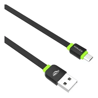 Cabo Usb Micro E Micro Usb Turbo Faster Charge C3tech 100bk