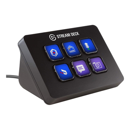 N Teclado Elgato Stream Deck Mini 6 Teclas Lcd Personalizab