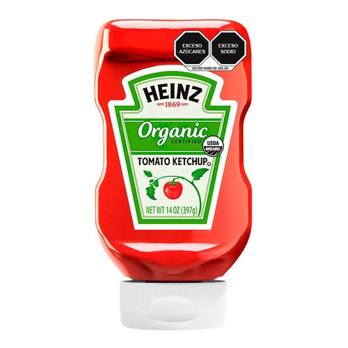 Ketchup Heinz Orgánica Pet 397g