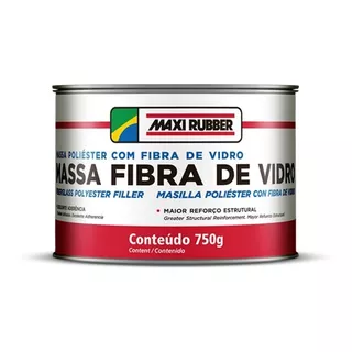 Masilla Poliester Con Fibra De Vidrio 750 Gms + Catalizador