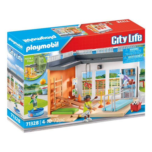 Figura Armable Playmobil City Life Gimnasio Extensión 3