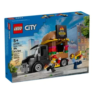 Lego City 60404 - Caminhão De Hambúrgueres