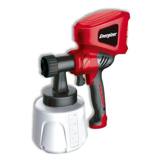 Pistola Para Pintar Ez400pg Energizer Color Rojo