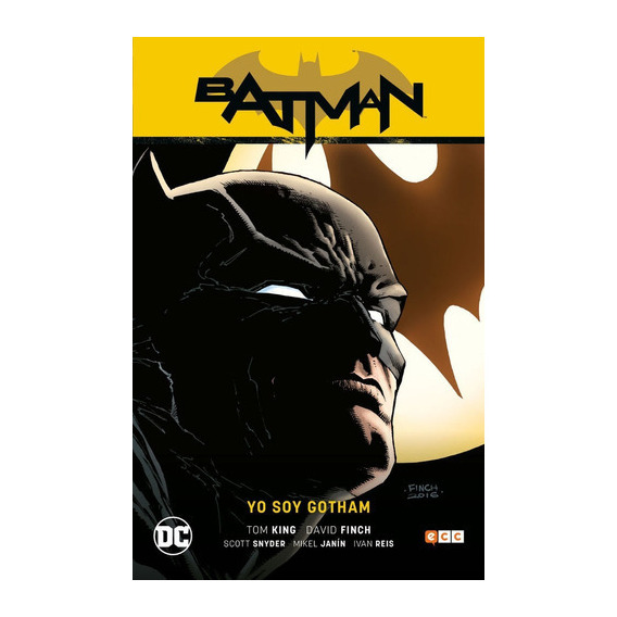 Batman De Tom King Vol. 01: Yo Soy Gotham, de Scott Snyder, Tom King. Editorial DC, tapa dura en español, 2018