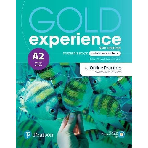 Gold Experience A2 (2dn.ed.) Student's Book + Interactive Ebook + Online Practice + Digital Resources + App, De Alevizos, Kathryn. Editorial Pearson, Tapa Blanda En Inglés Internacional, 2018