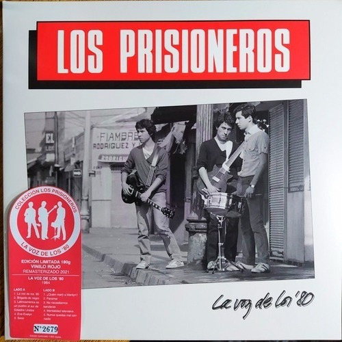 Los Prisioneros, La Voz De Los 80, Vinilo Lp
