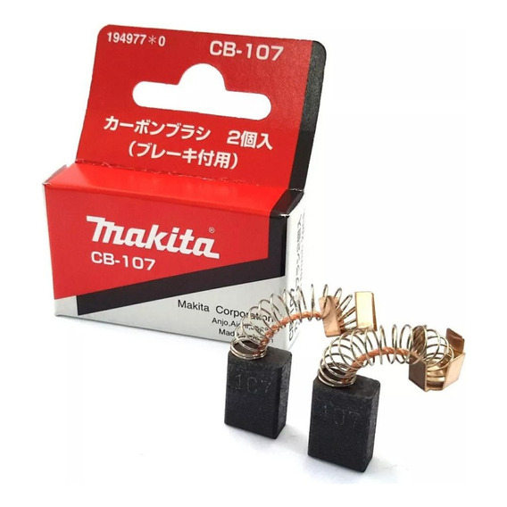 Carbon Makita Original 194977-0 Carbon Brush Cb-107