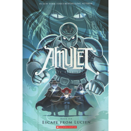 Escape From Lucien - Amulet 6, de KIBUISHI, KAZU. Editorial Scholastic, tapa blanda en inglés americano