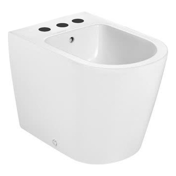 Bidet Roca Inspira 3 Agujeros Color Blanco