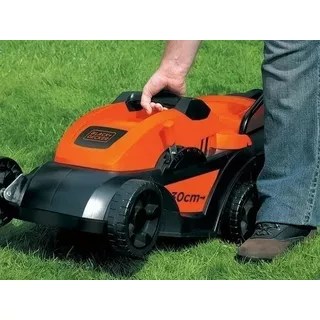 Cortadora De Pasto Eléctrica Black+decker Gr3050 Con Bolsa Recolectora De 1000w Y 220v