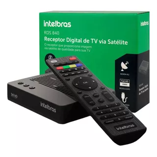 Receptor Digital Tv Via Satélite Intelbras Rds 840
